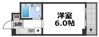 メゾンドール新今里の間取り画像