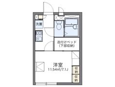 レオパレスバロンの間取り画像