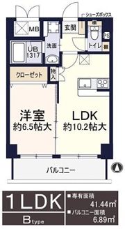 レシェンテ西梅田の間取り画像
