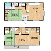 池向1675-14戸建の間取り画像