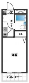 スカイコート成増の間取り画像