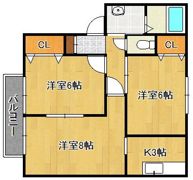 エスポワールの間取り画像