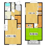 カサアミーゴA棟の間取り画像