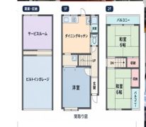 テラス 箕面市箕面の間取り画像