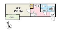 ウエストコート六町の間取り画像