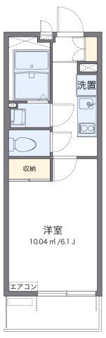 レオパレスエクセランの間取り画像