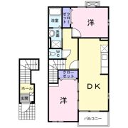 コリ－ヌ華Ⅰの間取り画像