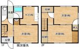 コーポ仲田の間取り画像