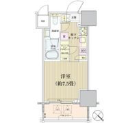 パークリュクス白金高輪の間取り画像