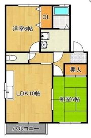 セラヴィAの間取り画像