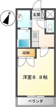 ブランシェコートの間取り画像