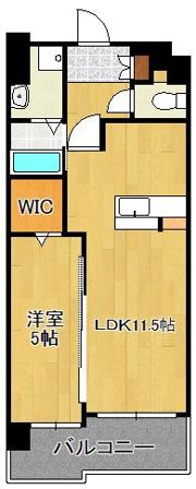 ハイネス若園IIの間取り画像