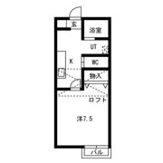 ブルーリーフⅠの間取り画像
