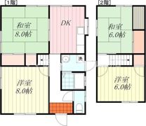 平井町借家の間取り画像