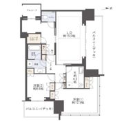 グラングリーン大阪 THE NORTH RESIDENCEの間取り画像