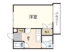 ロジュマン宇品の間取り画像