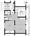 ビレッジハウス本城4号棟の間取り画像