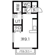 グランドヒルズ大梶の間取り画像