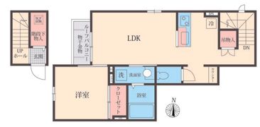 アクアベース西横浜の間取り画像