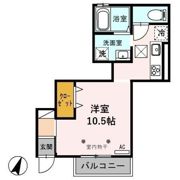 pleasure西大宮の間取り画像
