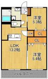 シベール本城の間取り画像