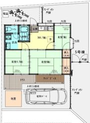 秦建設貸家の間取り画像