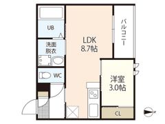 REGALEST MAREA(マレア) 海田（RE 海田2）の間取り画像