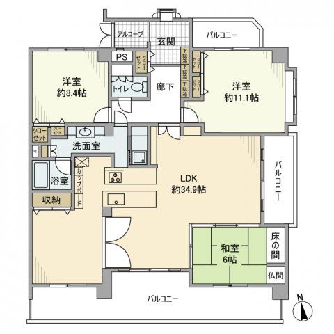 間取図