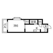 バビーズ千里山の間取り画像