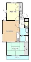 中央マンションの間取り画像