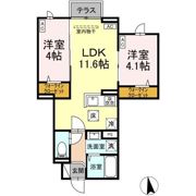 セレスティア小金井中町の間取り画像