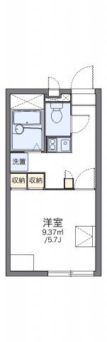 レオパレス谷万成の間取り画像