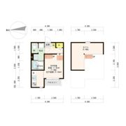 Zen Garden Apartment - Sakaeの間取り画像