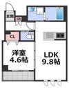 シュクル今里の間取り画像