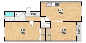アルカディアの間取り画像