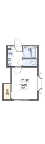 レオパレスアーバン泉の間取り画像