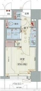 プレサンスNAGOYA桜通ビッグビートの間取り画像
