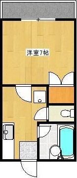 クロノス23下南部の間取り画像
