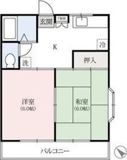 斉藤ハイツ(竜見町)の間取り画像