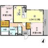 ミルフォード皆実町の間取り画像