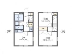 レオパレスYの間取り画像