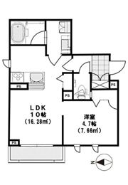 アネスタ駒沢の間取り画像