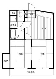 ノーブルハイツⅠの間取り画像