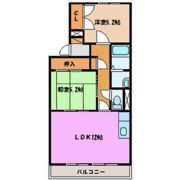シャトー粟島の間取り画像