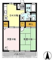 ネオアミューズAの間取り画像