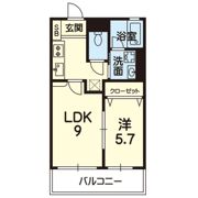 パレステージ平成の間取り画像