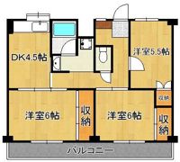 ビレッジハウス沼小柳3号棟の間取り画像