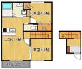 エルメゾン赤坂 A棟の間取り画像