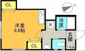 ウェストハイツの間取り画像
