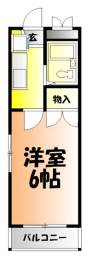 トレンディーⅠの間取り画像